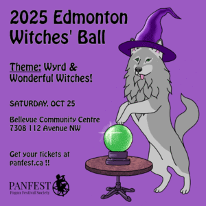 Edmonton Witches' Ball Poster